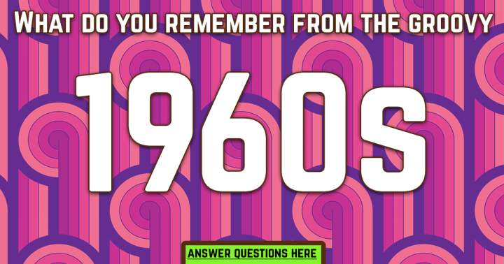 Banner for Test your knowledge with a quiz on the 1960s.