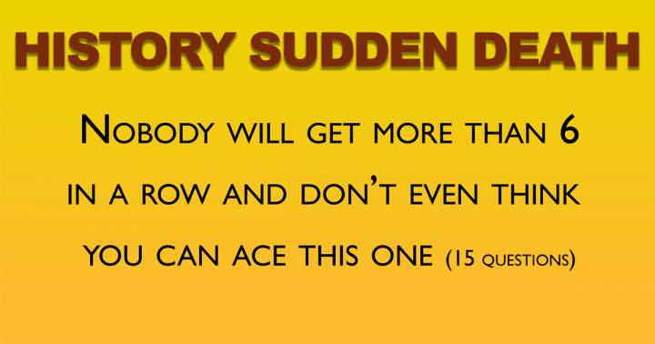 Banner for Historical Sudden Deaths Quiz