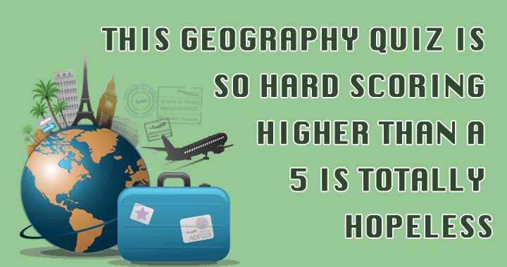 Banner for Geographical Trivia Test