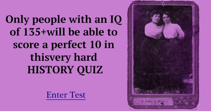 Banner for Individuals must have an IQ of 135 or higher to achieve a score of 10.