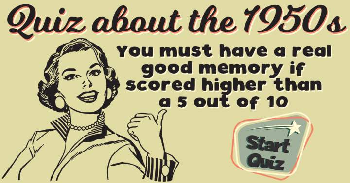 Banner for 1950s Quiz for Entertainment