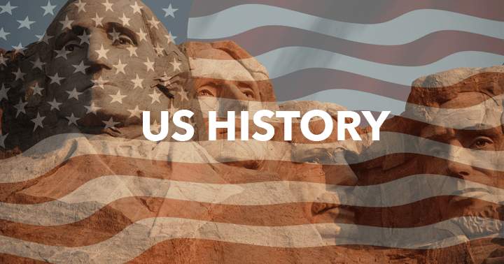 Banner for U.S. citizens must correctly answer a minimum of four questions in this History Trivia.