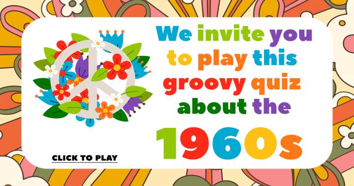 Banner for 1960s Quiz with a Groovy Twist