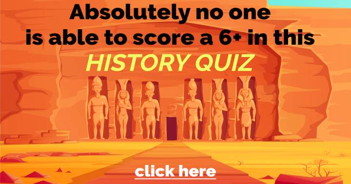 Inaccessible History Quiz