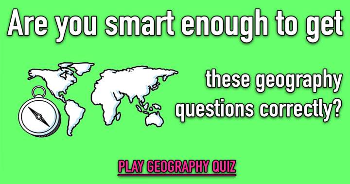 Geographical Knowledge Quiz