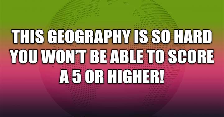 Banner for Challenging Geography Trivia
