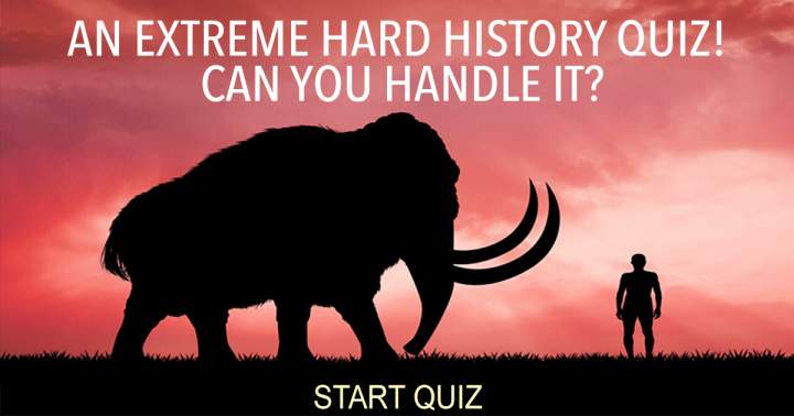 Challenging History Quiz Test