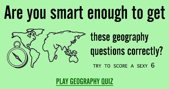 Banner for Geographical Trivia Contest