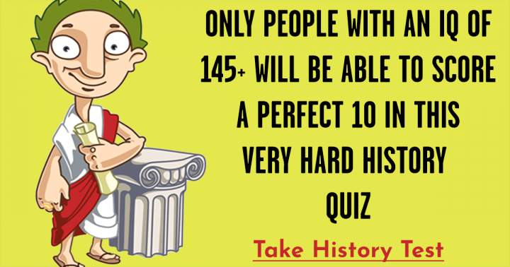 Test on historical events