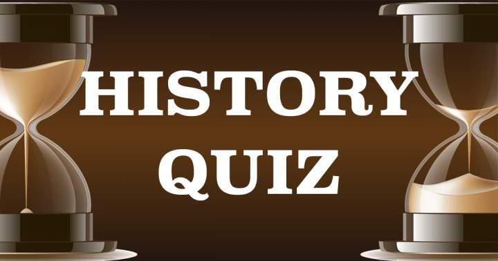 Banner for Historical Trivia Test
