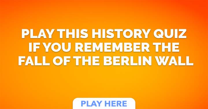 Play This History Quiz