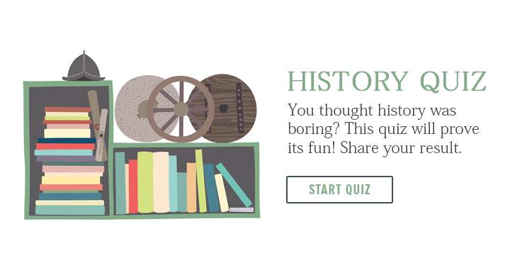 Banner for Is history putting you to sleep? Wake up with this exciting quiz!