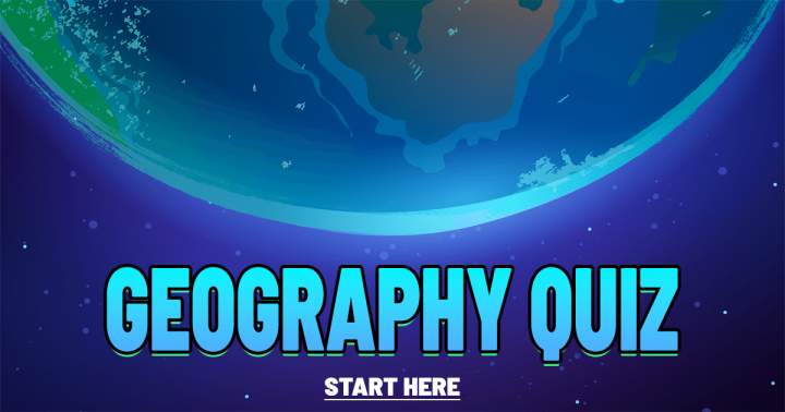 Banner for Geography Quiz