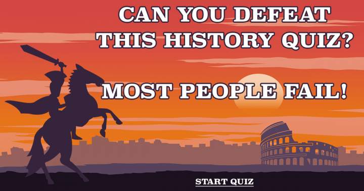 The Indomitable History Quiz.