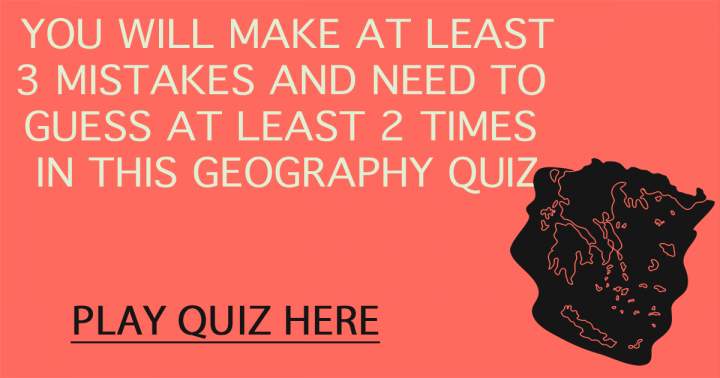 Banner for Geography Knowledge Quiz