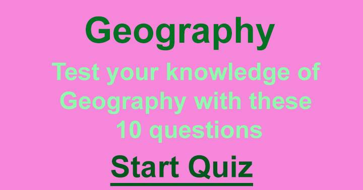 Banner for Global Geography Trivia