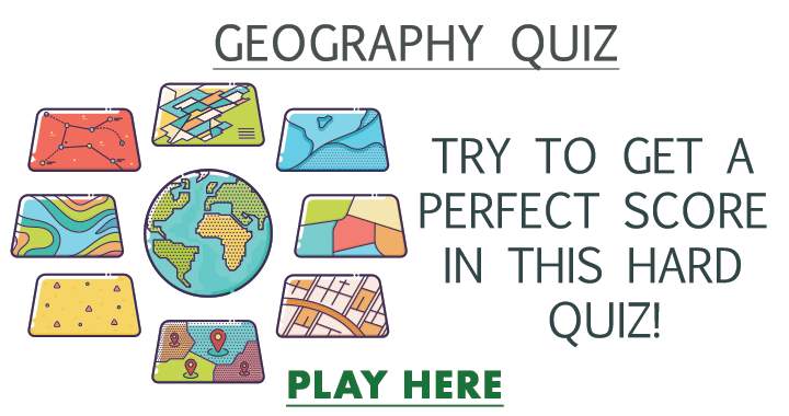 Banner for Geography Quiz