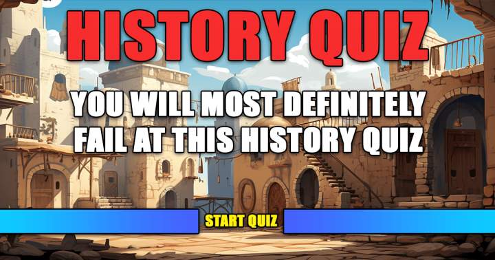 Banner for Historical events quiz