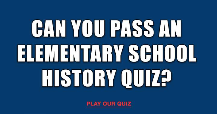 Banner for Primary School History Test