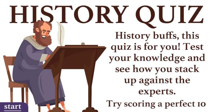 Banner for Test your understanding of History.