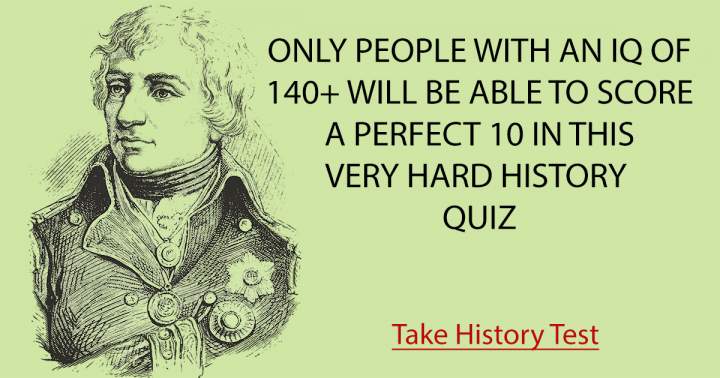 Banner for Highly difficult history quiz