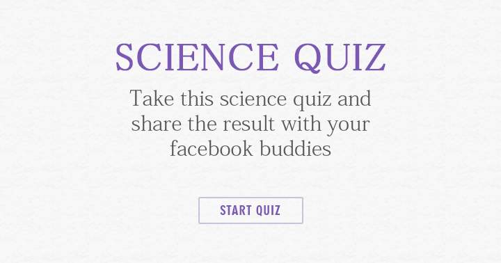 Take the tast and share the result with your facebook friends!