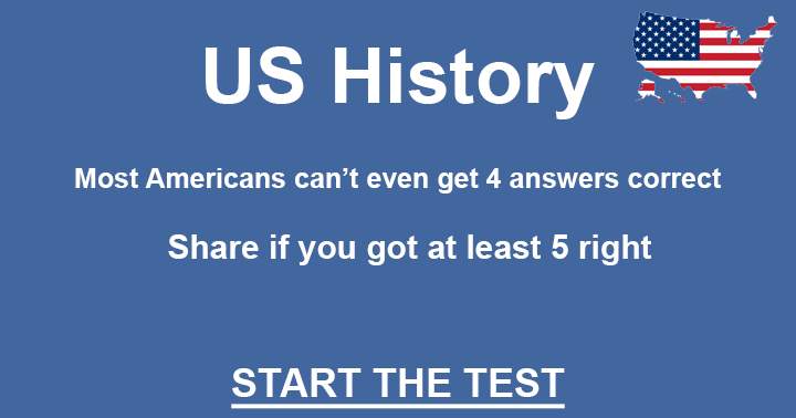 Banner for 10 hard questions about the US History