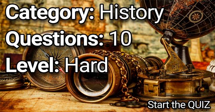 Banner for Hard History Quiz