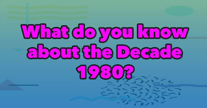 Banner for 80s Decade Trivia Quiz