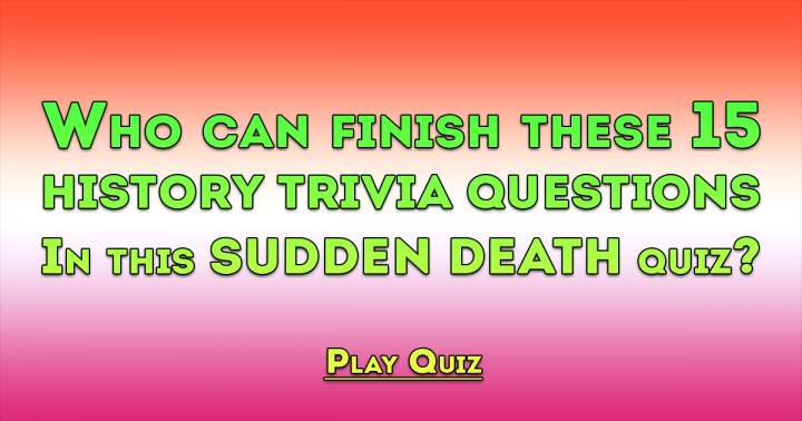 Banner for History Sudden Death