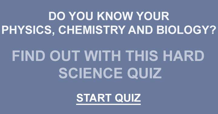 Science Quiz