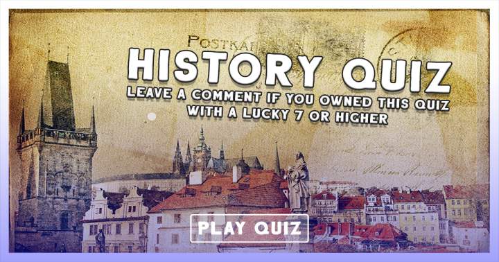 Banner for Challenging History Quiz