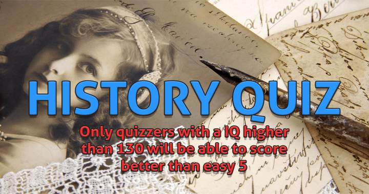 Banner for History Quiz