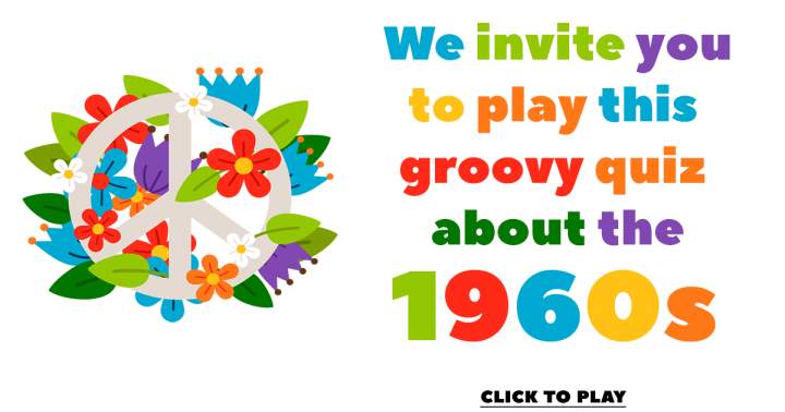 Banner for Groovy 1960s Quiz