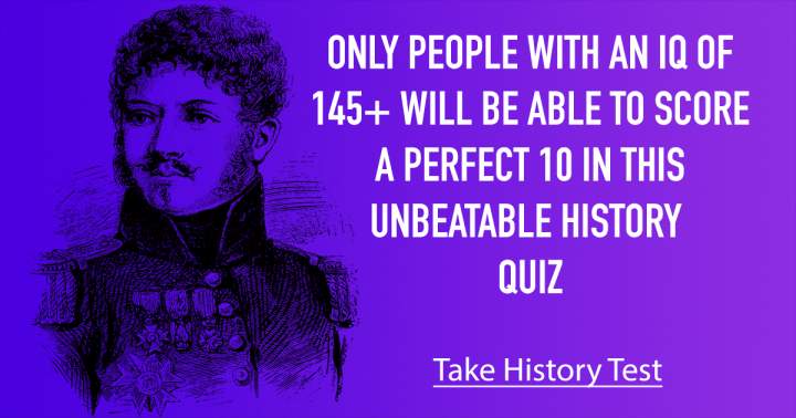 Banner for Unbeatable History Quiz