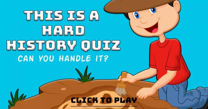 HARD History Quiz