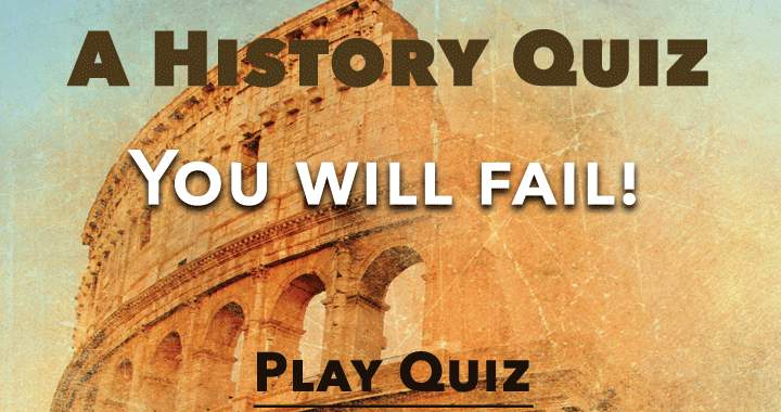 A History Quiz