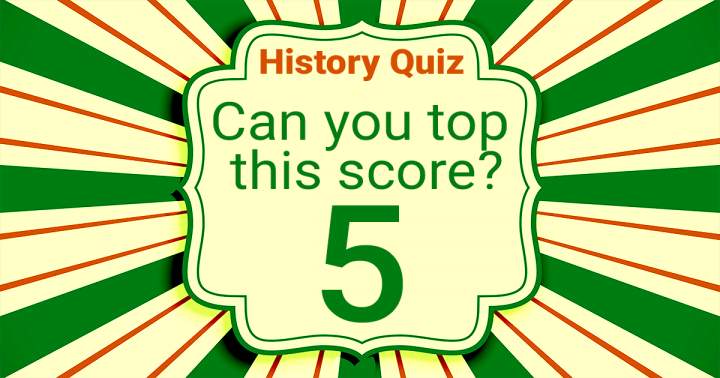 Challenging History Quiz