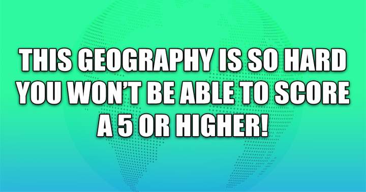 Hard Geography Quiz