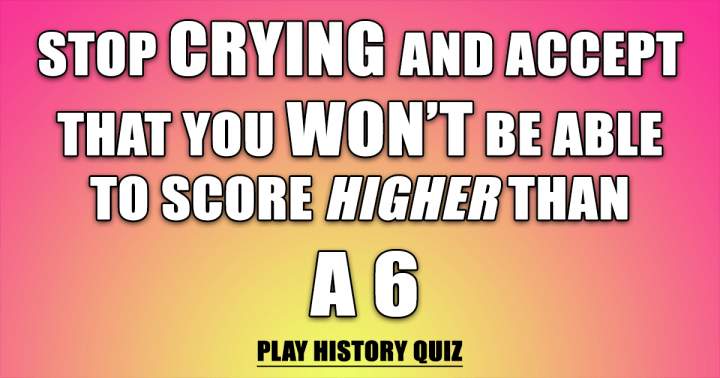 History Trivia Quiz