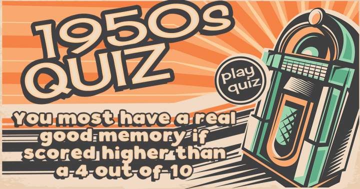 Hard 1950s Quiz