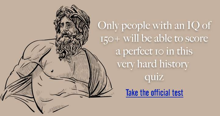 History Intelligence quiz