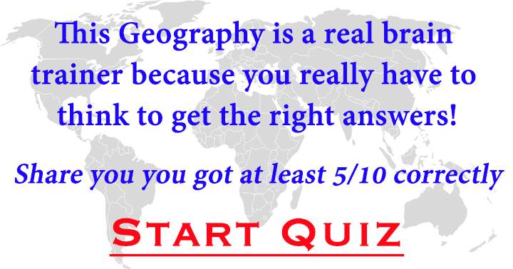 Geography Quiz