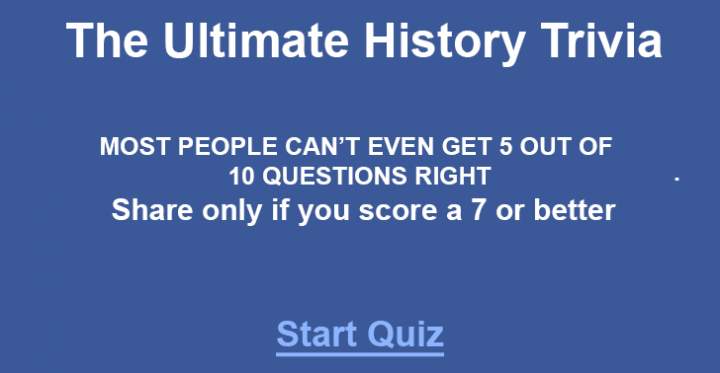 Ultimate History Trivia