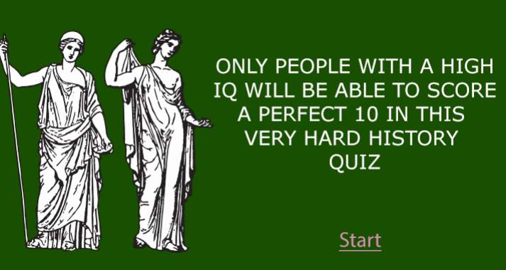 Is your IQ high enough to score a perfect 10