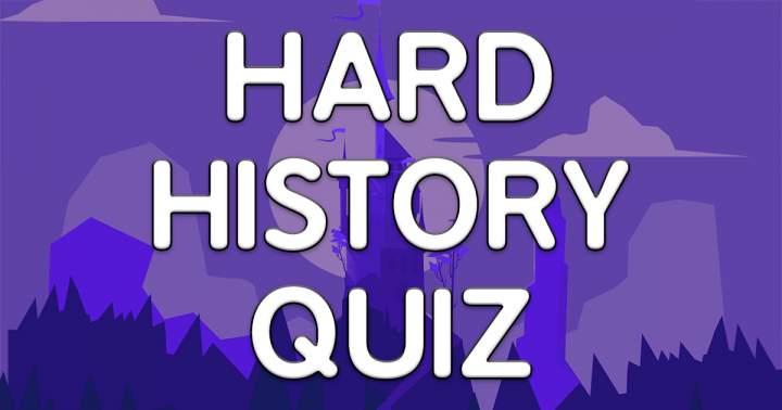 HARD History Quiz