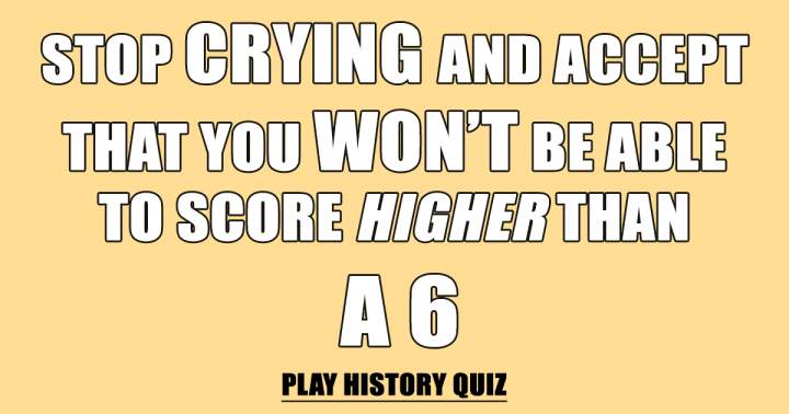 History Trivia Quiz