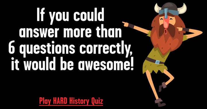 HARD History Quiz