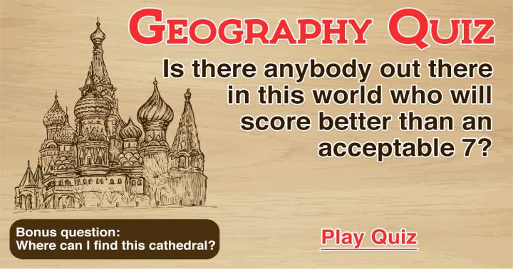 Quiz About Geography