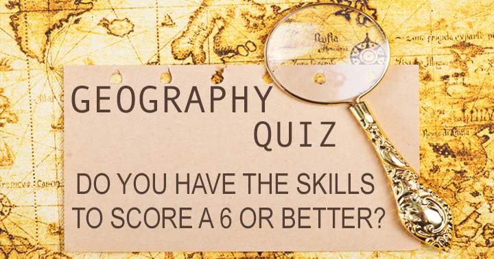 Quiz about Geography